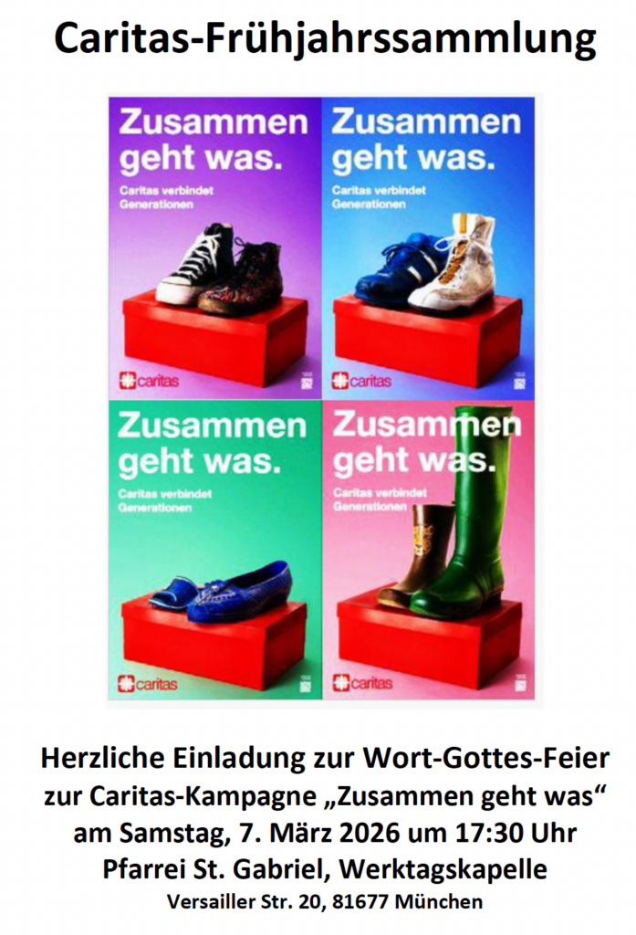 Wort-Gottes-Feier zur Caritas-Kampagne „Zusammen geht was“