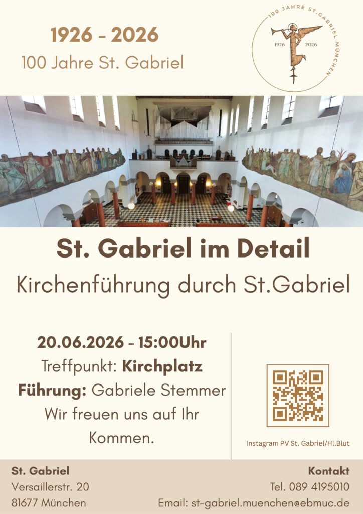 Kirchenführung durch St. Gabriel