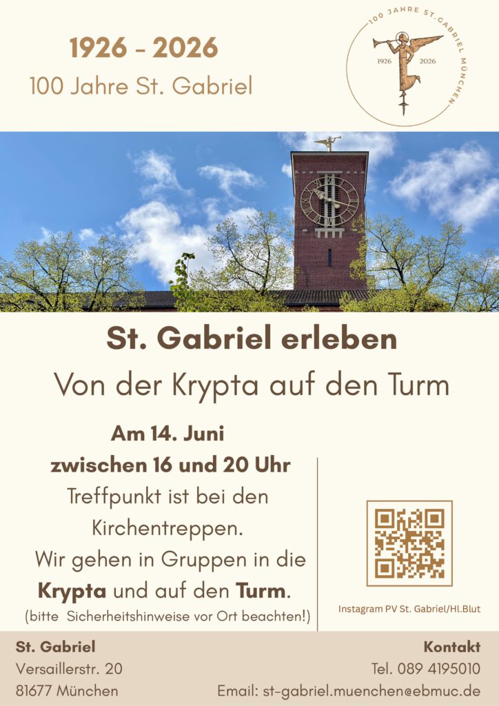 Von der Krypta auf den Turm